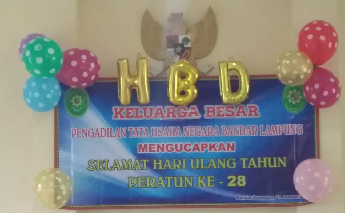 Hut Peradilan Tata Usaha Negara Ptun Bandar Lampung